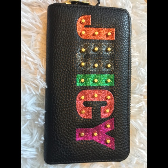 Juicy Couture Handbags - 🍭Juicy Couture Rock Candy 🍭 Wallet  BLACK NWT🏷